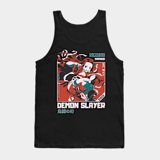 Nezuko Unleashed: A Demon Slayer Fan Art S1X23 Tank Top